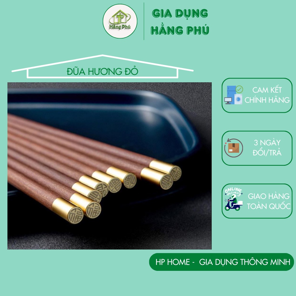 Đũa hương đỏ ⚡ CỰC SANG ⚡ Đũa chống nấm mốc an toàn cho cả gia đình khi sử dụng