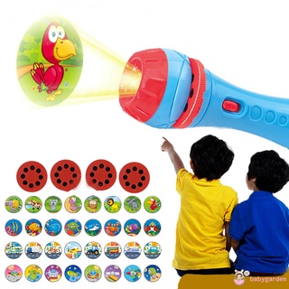 Đèn Pin Chiếu Hình 4 Chủ Đề Thú Vị Dành Cho Bé