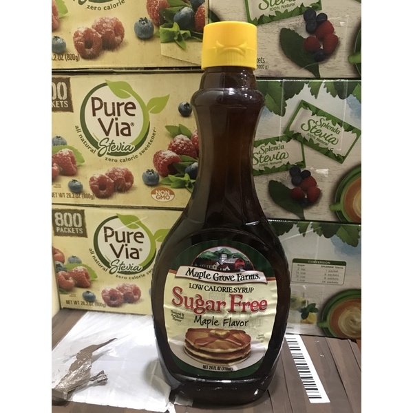 (Không đường) Si rô lá phong dành cho người ăn kiêng