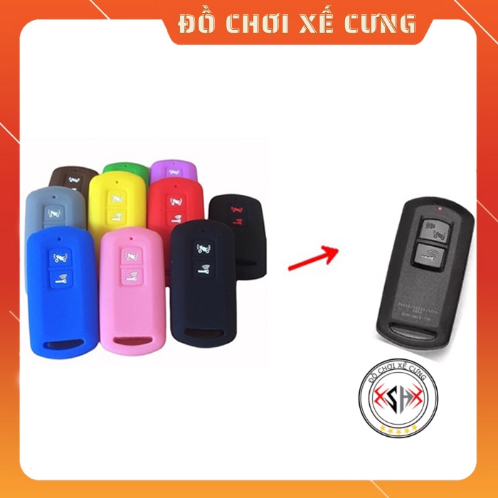 Bao (vỏ) smartkey silicon LEAD, AB, Vario 150, Vision 2019(loại dày)