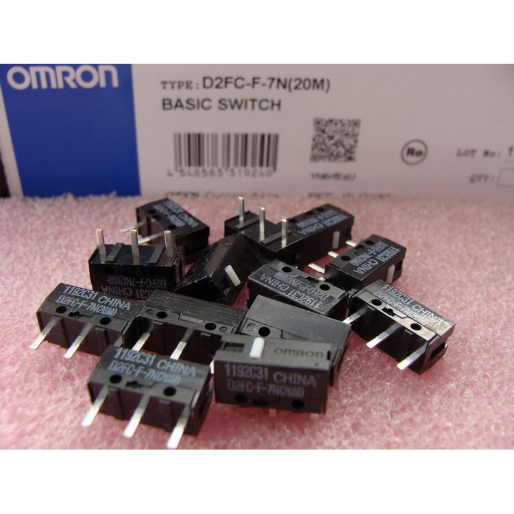 Nút Switch Chuột Omron 3M (3 triệu lần nhấn)