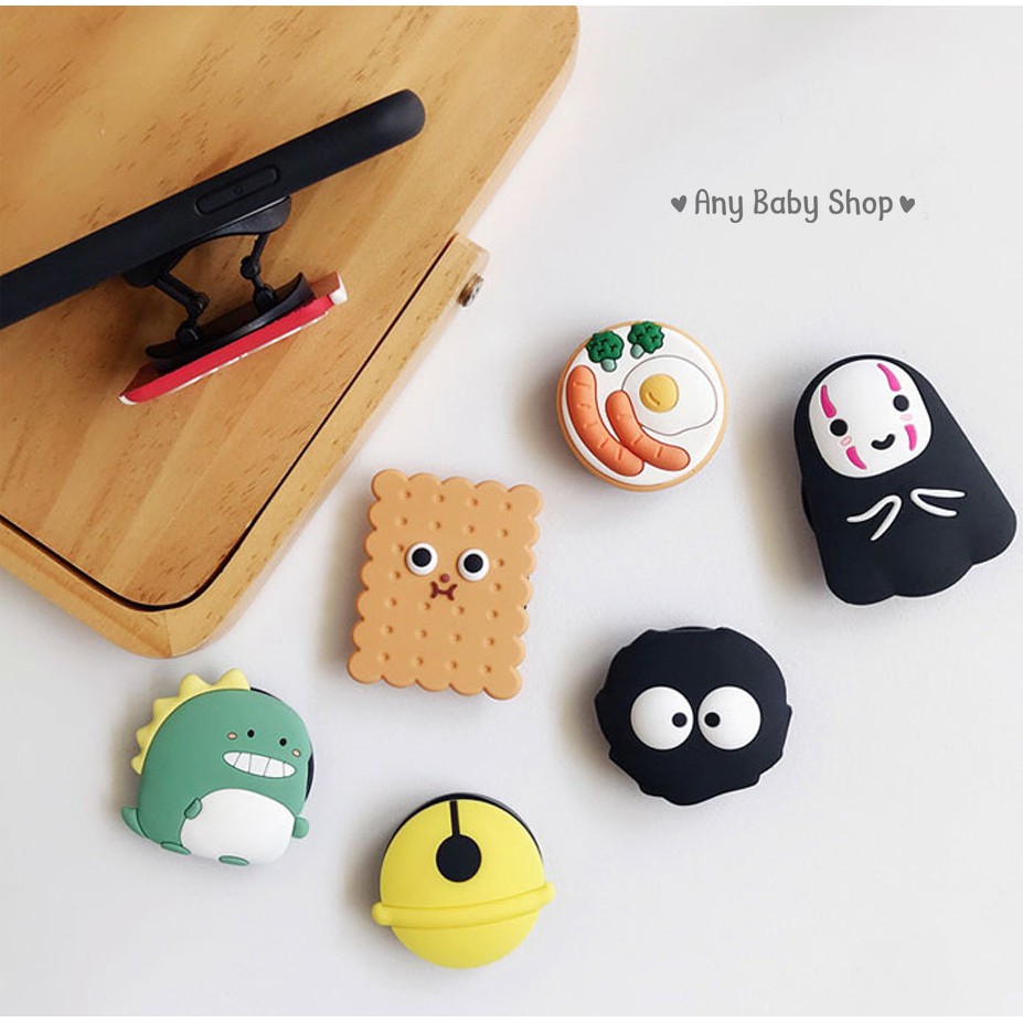 Nhẫn,giá đỡ điện thoại PopSockets 2019 đa năng hình 3D siêu cute (được chọn mẫu-hàng có sẵn)