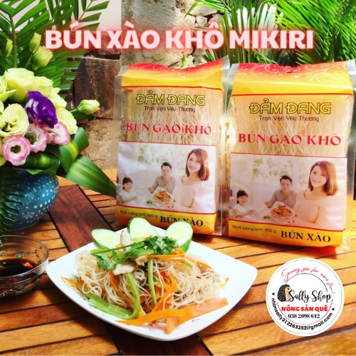 Bún Gạo Xào Mikiri 350gr - Bún Xào Khô Đảm Đang