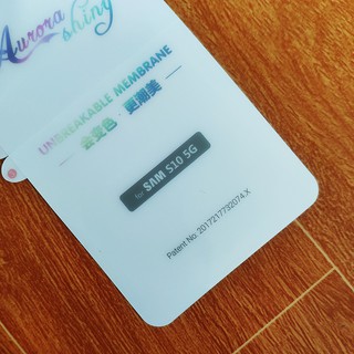 Miếng dán PPF Samsung Galaxy S10 5G (Mặt trước - Mặt sau)