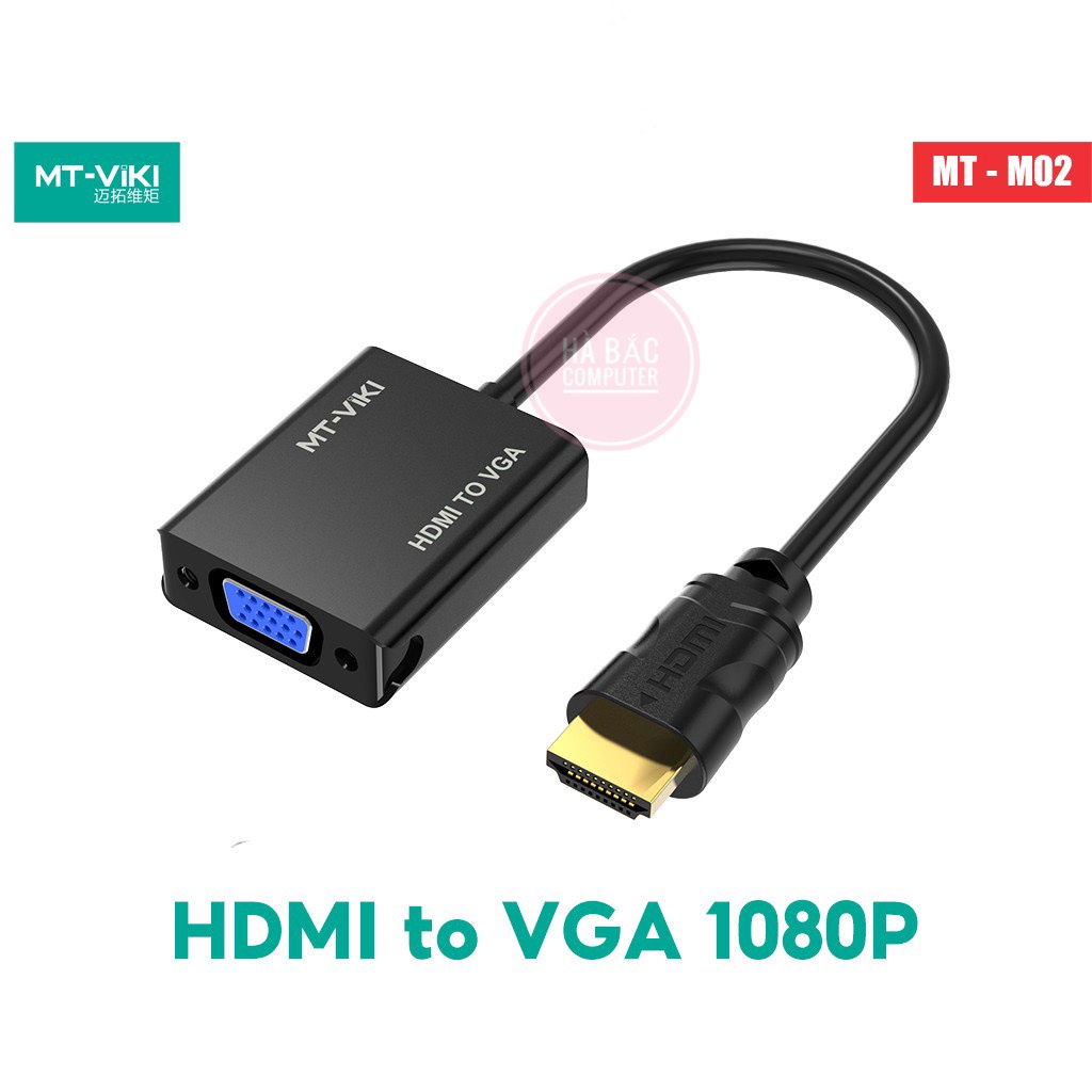 Cáp Chuyển HDMI To VGA - HDMI Sang VGA
