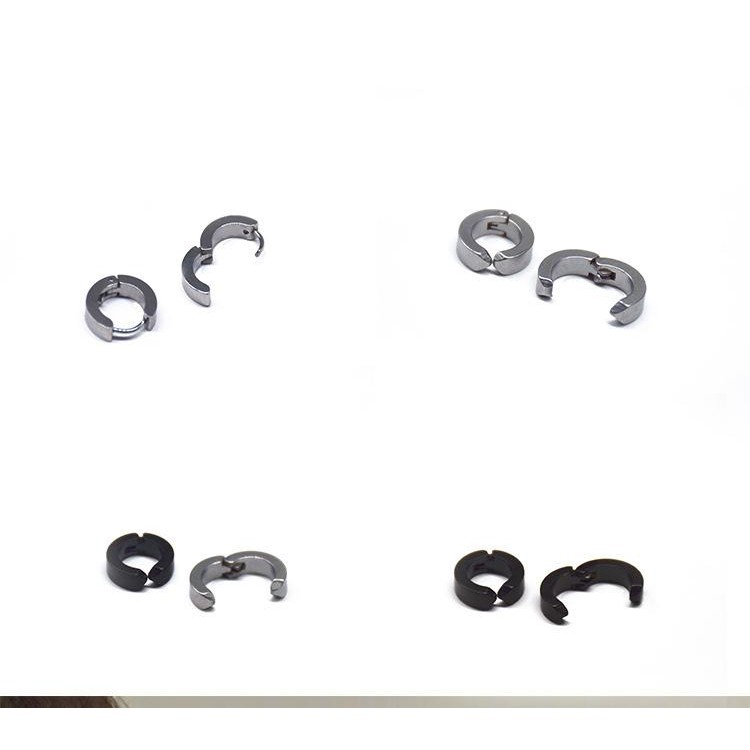 Khuyên tai kẹp vành bản dày nam nữ phong cách Unisex Hàn Quốc