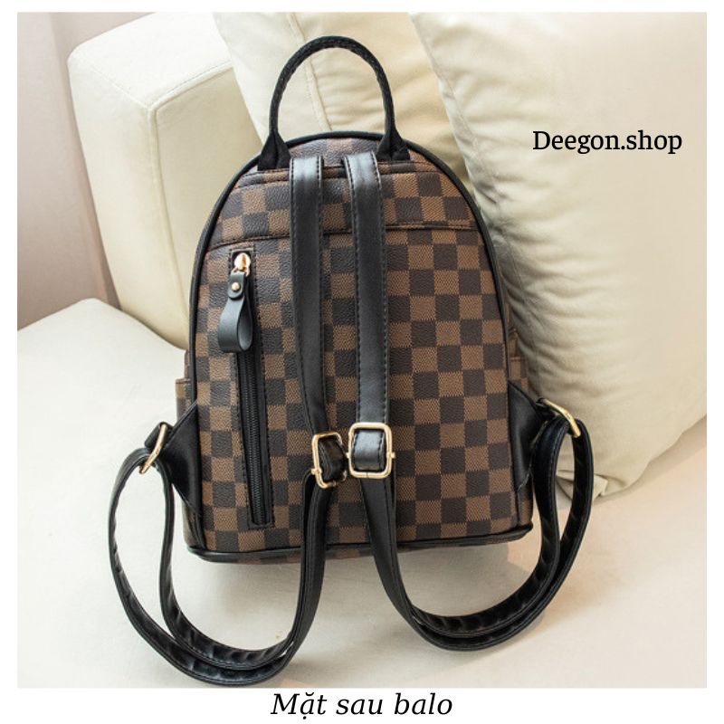 Balo da nữ mini dễ thương thời trang bằng dapu cao cấp phong cách hàn quốc đi chơi du lịch