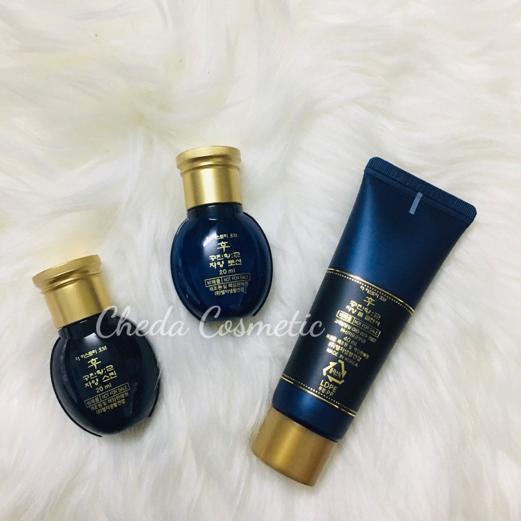 Set Dưỡng Da Whoo Dành Cho Nam Gong Jinhyang Kun Special 3pcs Set.