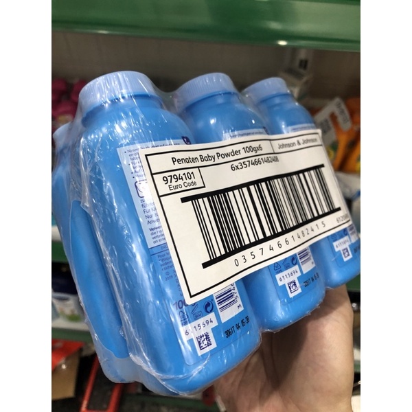 Phấn rôm Penaten Baby Puder 100 gram (nội địa Đức)