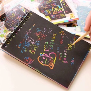 Sổ tay ma thuật rainbow scratch