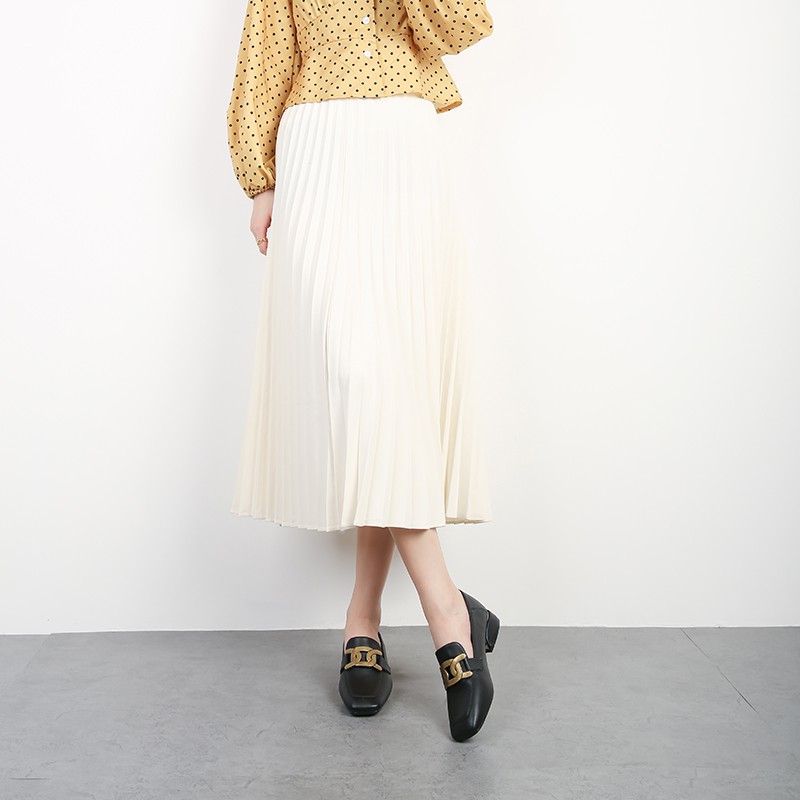 Giày Lười Da Mềm Mũi Vuông Thời Trang Cho Nữ | BigBuy360 - bigbuy360.vn