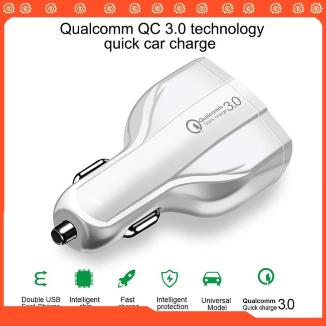 Cóc sạc 2 trong 1 hỗ trợ sạc nhanh tiện dụng gắn trong xe oto | BigBuy360 - bigbuy360.vn