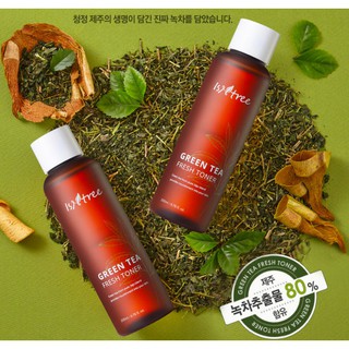 Nước hoa hồng ISNTREE GREEN TEA FRESH TONER