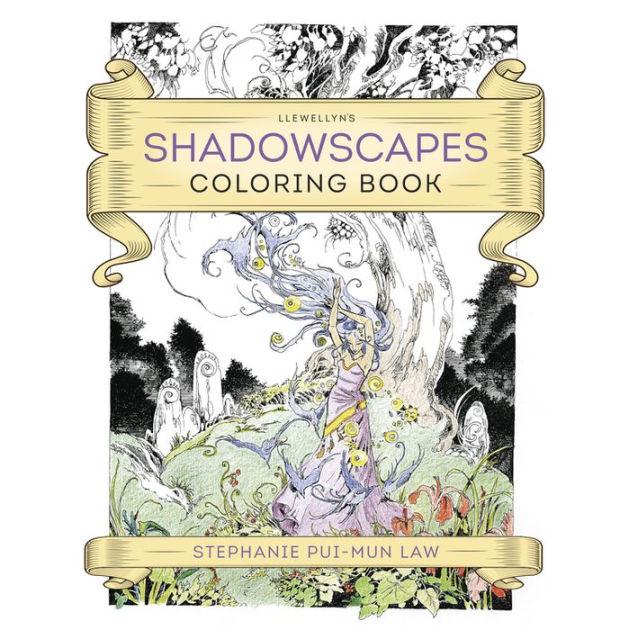 Shadowscapes Coloring Book