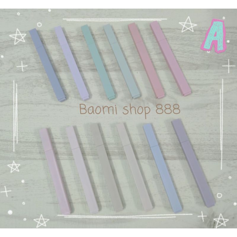 🍭 set 12 viết highlight  màu pastel  kẹo ngọt 🍭