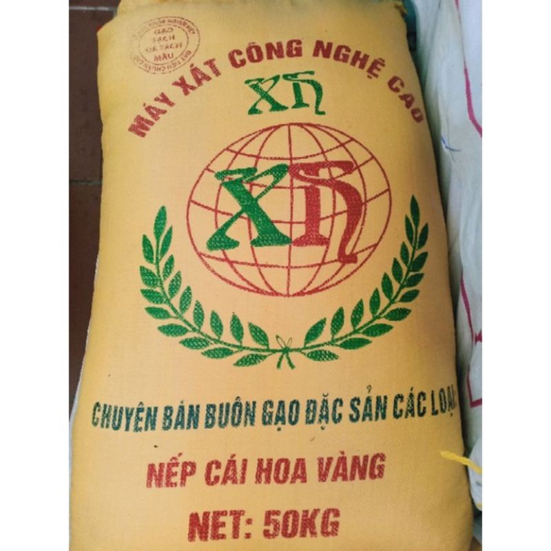 1kg gạo nếp cái hoa vàng hút chân không