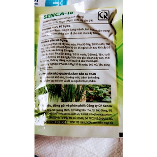 phân bón cao cấp senca giúp cành to, mập