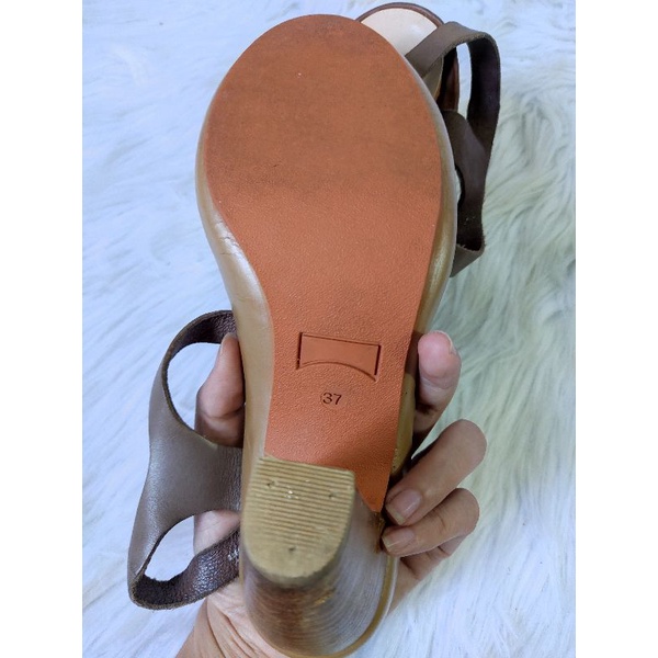 Giày da thật size 37