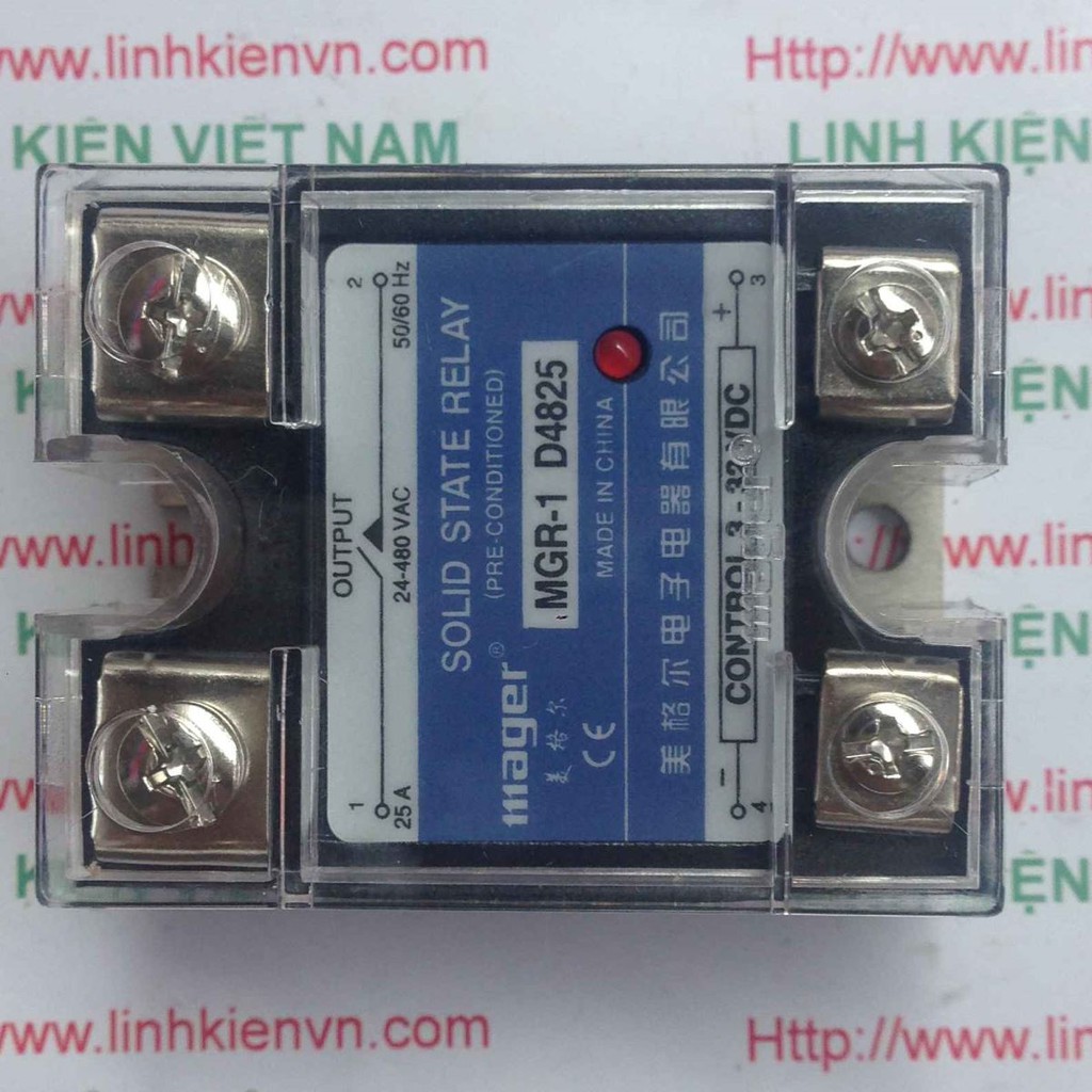 Relay bán dẫn SSR 25A MGR-1 D4825/Solid relay Mager - I3h10