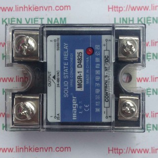 Relay bán dẫn SSR 25A MGR-1 D4825/Solid relay Mager - I3h10