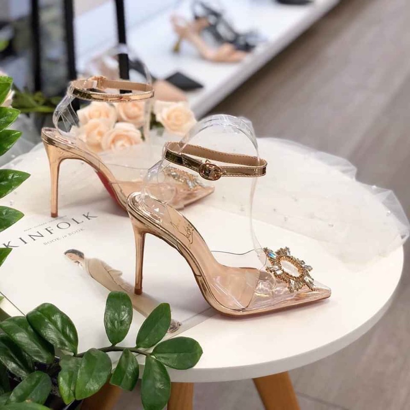 Sandal mika quai đá mặt trời Fullbox
