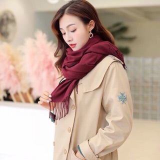Khăn cashmere chất siêu đẹp dầy dặn