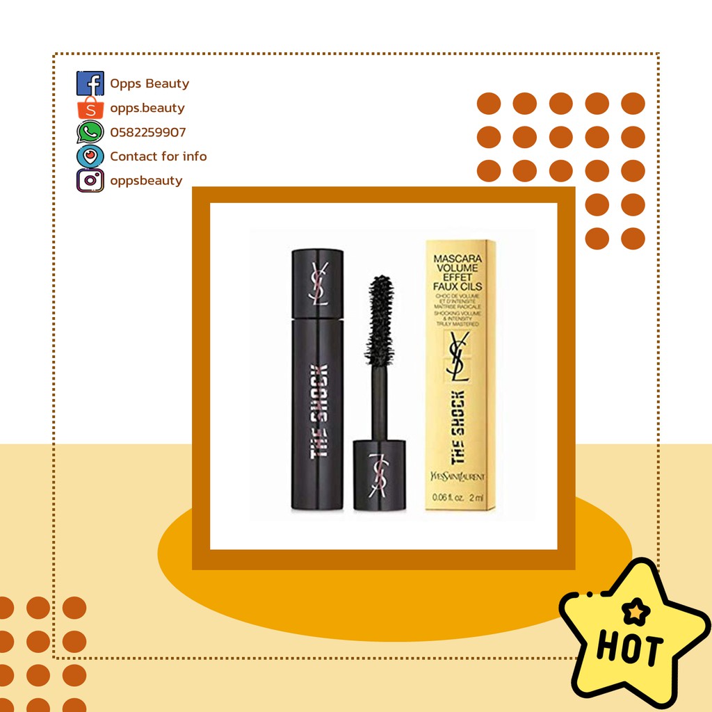 [YSL] Mascara làm dày mi YSL The Shock