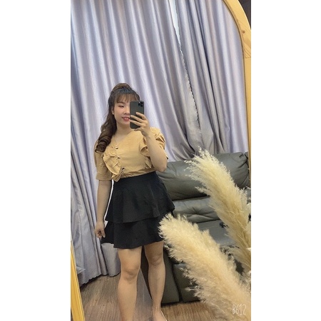 Sét Sơ Mi Khuy Chéo Bigsize 55kg Đến 100kg (L/XL/XXL)