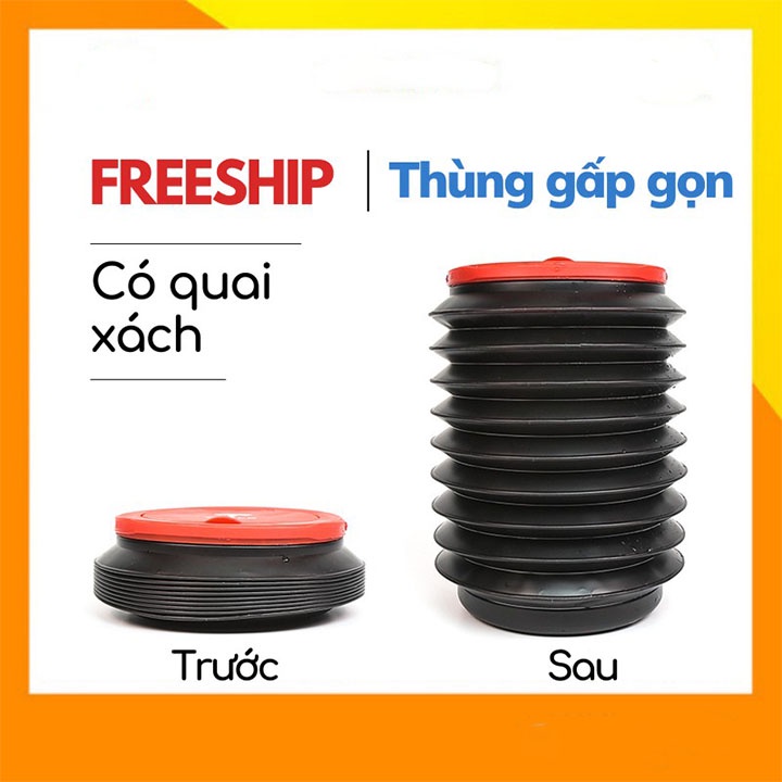 Thùng Rác Mini, Thùng Rác Gấp Gọn Tiện Ích COCA.T