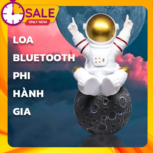 Loa Bluetooth Di Động Phi Hành Gia FT Thiết Kế Nhỏ Gọn Hiện Đại Nổi Bật Hỗ Trợ Cổng kết nối Thẻ TF, USB