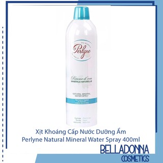 Xịt Khoáng Cấp Nước Dưỡng Ẩm Perlyne Natural Mineral Water Spray 400ml