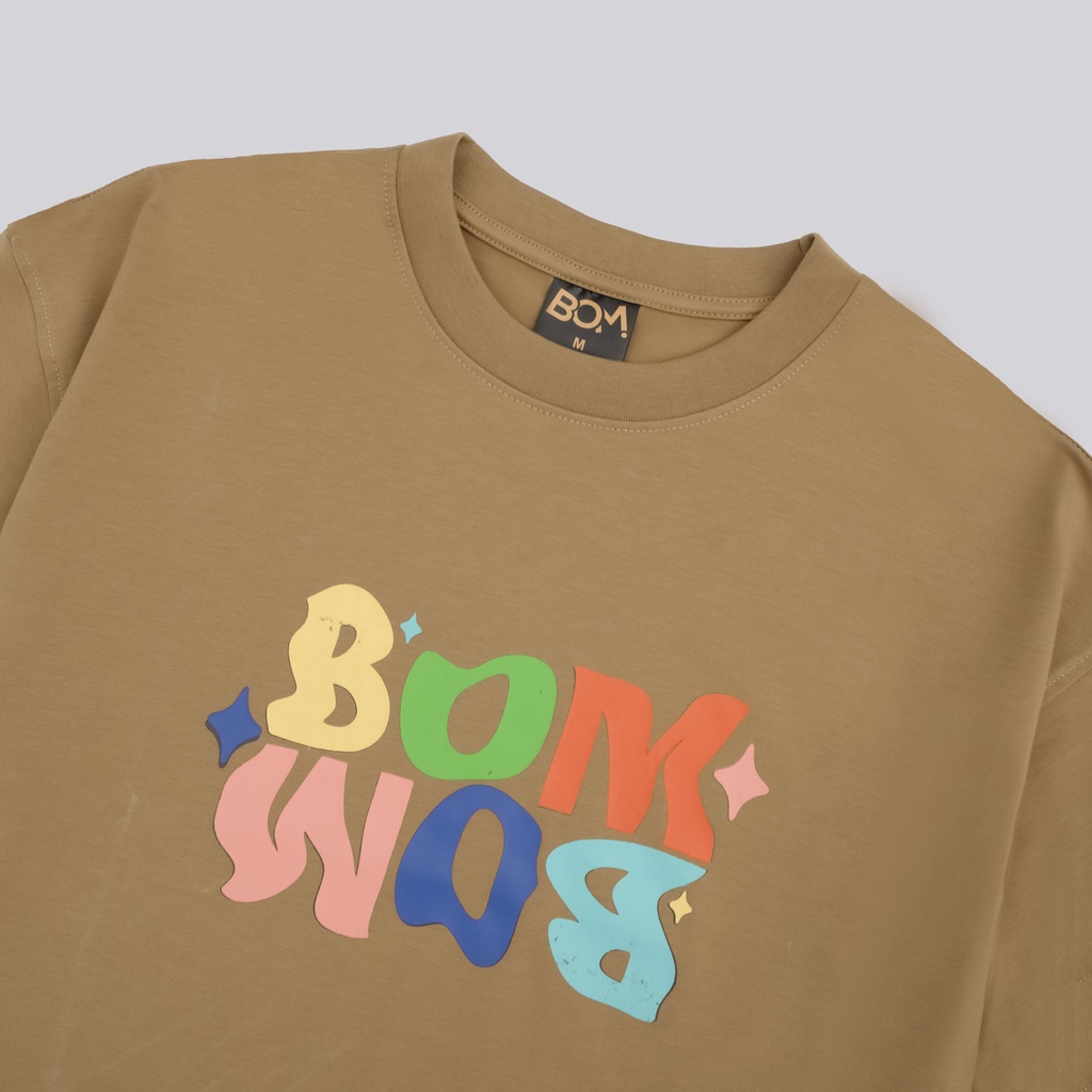 Áo thun RAINBOW nam nữ - Áo phông Unisex vải Cotton - Bom Mode