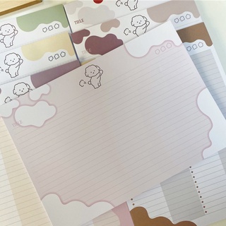 Giấy note ghi bài B5 hình cún