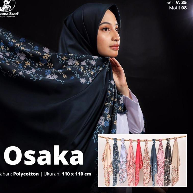Áo Thun In Chữ Umama Voal Theo Phong Cách Hijab Umama Voal Osaka Thập Niên 80