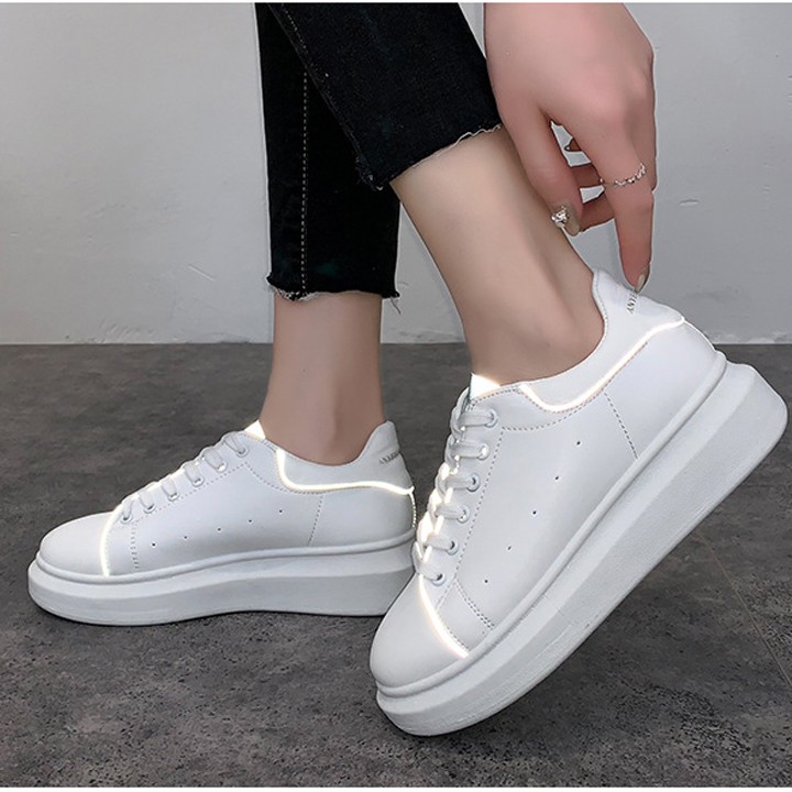 GIÀY MC HOA CÚC HOTREND 2020- HÀNG SIÊU CẤP ĐẾ 5CM CHẤT DA CAO CẤP- ĐẸP NHƯ HÌNH- DOZIMAX