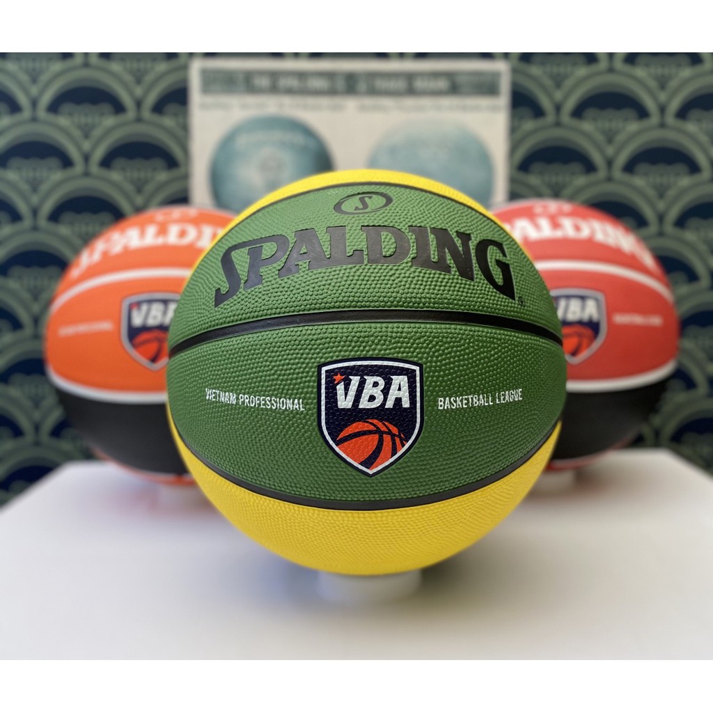 Quả Bóng Rổ, Banh Bóng Rổ Spalding VBA Size 7 Chất Liệu Legacy Cao Cấp Tạo Sự Đàn Hồi Tốt Phù Hợp Sân Ngoài Trời Outdoor