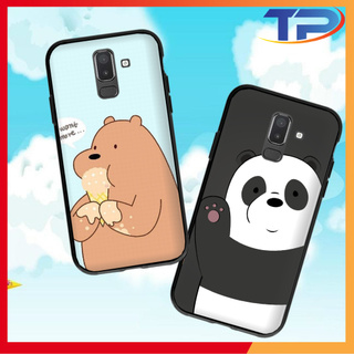 Ốp lưng Samsung Galaxy J8 / J7 Plus / J7 Pro /J7 Prime / J6 Plus / J6 / J4 hình Gấu Bear Đáng Yêu 01