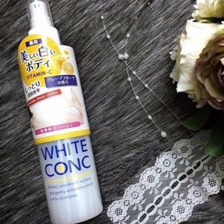 Xịt dưỡng trắng da toàn thân white conc vitamin c nhật bản spk