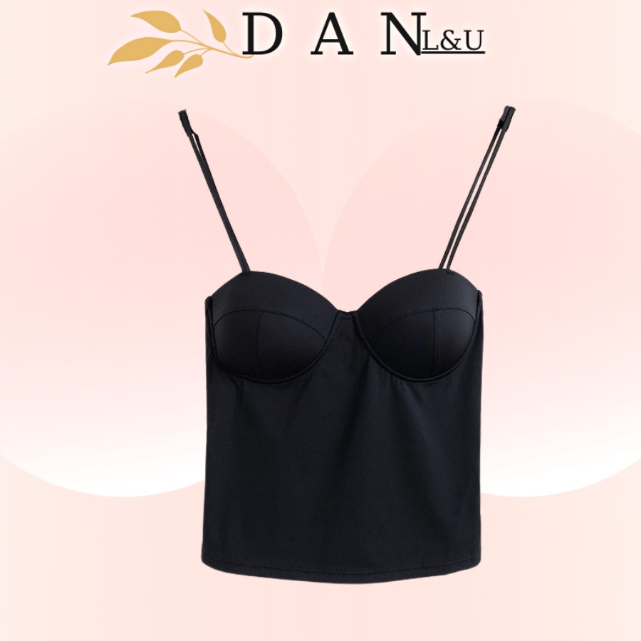 Áo Ngực Bra Dáng Dài Hai Dây Đệm Mút Nâng Ngực Sexy DAN L&amp;U 5026