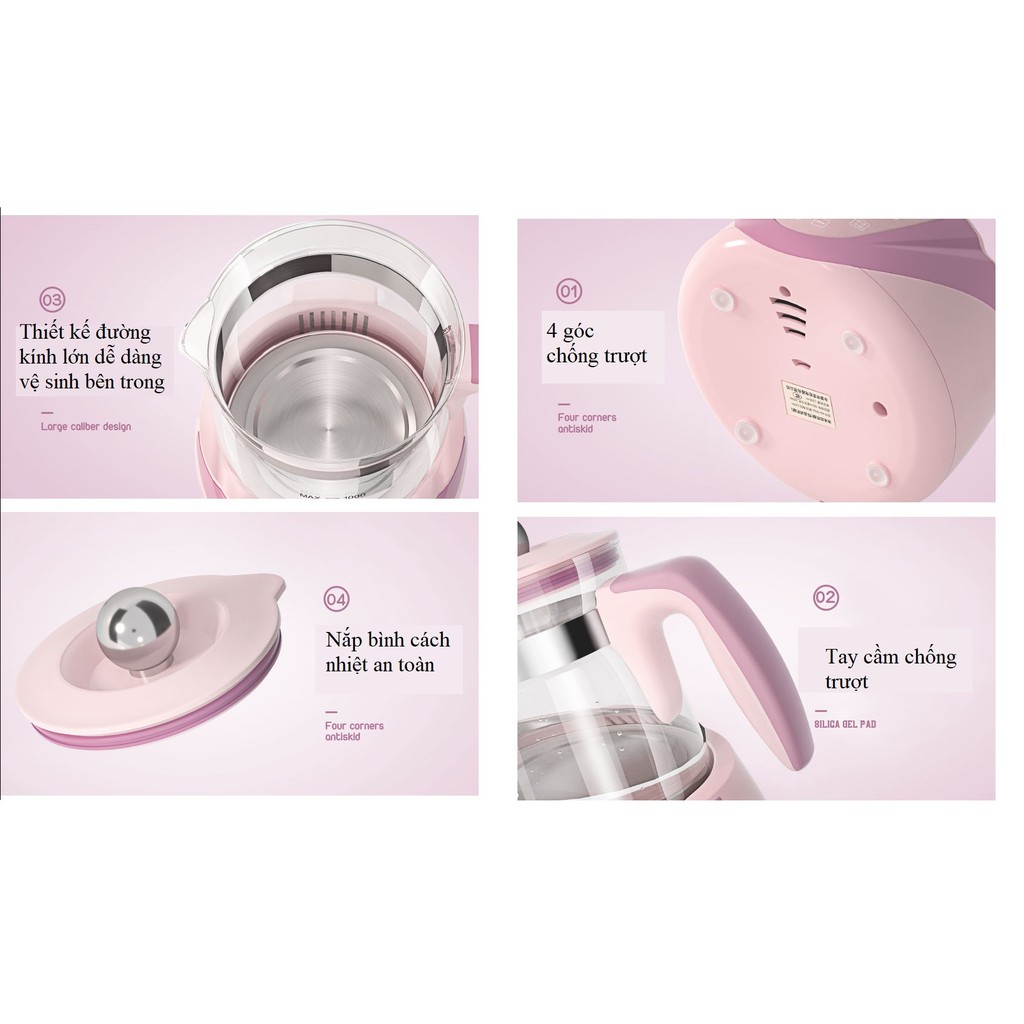 ẤM ĐUN NƯỚC PHA SỮA VÀ KHỬ TRÙNG , MÁY GIỮ NHIỆT