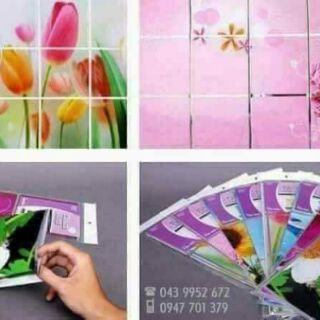 GIẤY DÁN TƯỜNG BẾP CÁCH NHIỆT