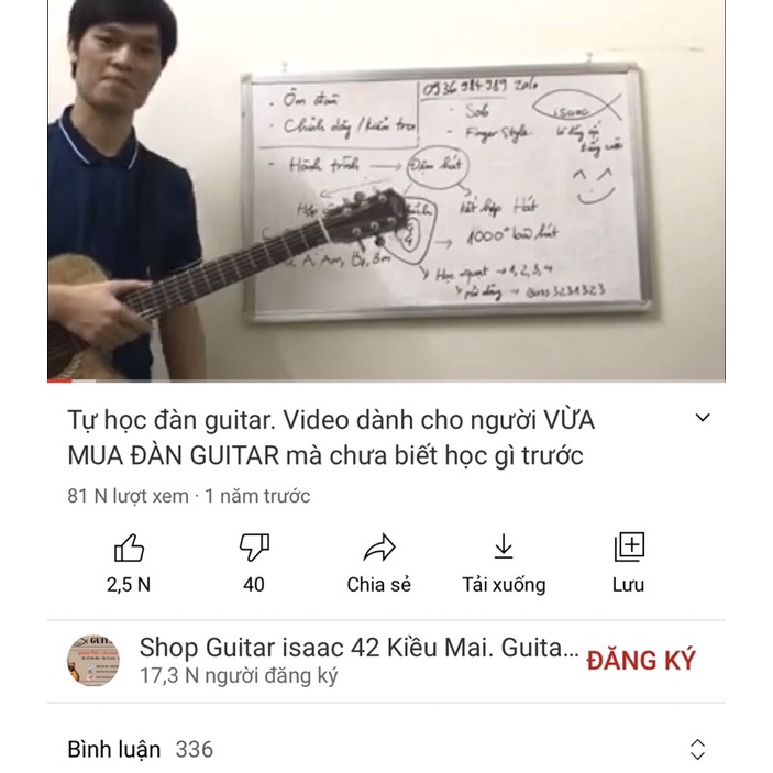 Tài liệu học guitar đệm hát. Guitar isaac biên soạn. 16 bài học guitar đệm hát cơ bản.