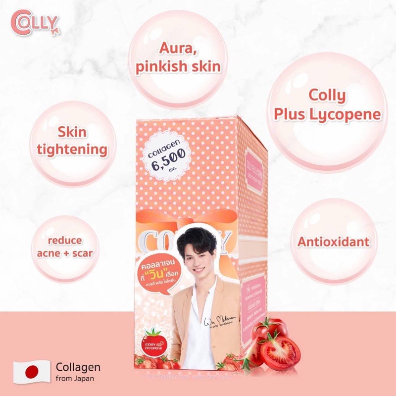 Colly Collagen 6500mg Da Trắng Sáng Căng Mịn - Số 01 Thái Lan 🇹🇭