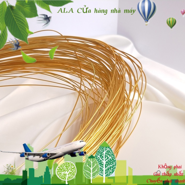 💖Đồ trang sức DIY💖Dây Cáp Mạ Vàng 18k Tự Làm Đồ Trang Sức Thủ Công