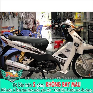 Tem rời Wave Alpha Trắng đen -1