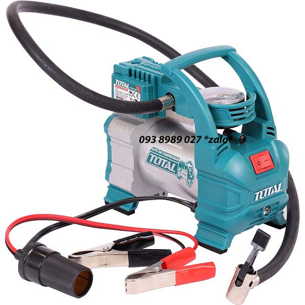 MÁY BƠM HƠI LỐP XE Ô TÔ TOTAL 12V TTAC1406