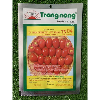 HẠT GIỐNG CÀ CHUA CHERRY ĐỎ F1 TN - NỮ HOÀNG TN84