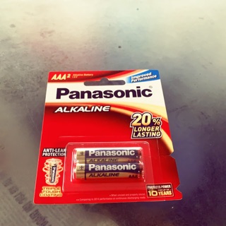Pin 2A-3A Panasonic Alkaline