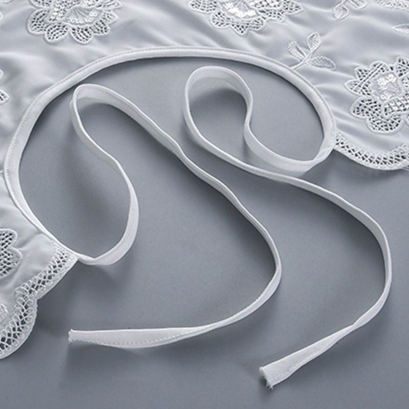 Cổ Áo Rời Thêu Họa Tiết Kiểu Hán Phục Thời Trang Cho Nữ