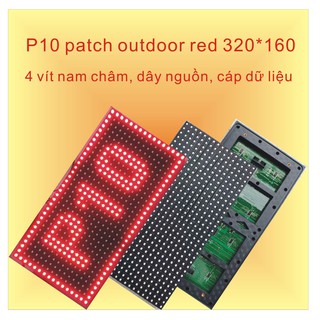 Màn hình ma trận P10 màu đỏ trong nhà